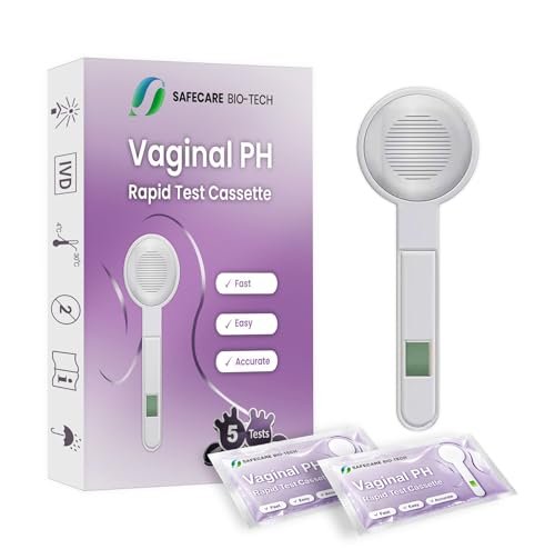 One Step Vaginal pH Bakterielle Vaginose Testkit, 5 Testkits, BV, Hefepilzinfektion, Feminine Vaginalgesundheit, pH-Balance für Frauen, einzeln folienverpackt