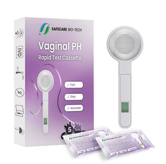 One Step Vaginal pH Bakterielle Vaginose Testkit, 5 Testkits, BV, Hefepilzinfektion, Feminine Vaginalgesundheit, pH-Balance für Frauen, einzeln folienverpackt