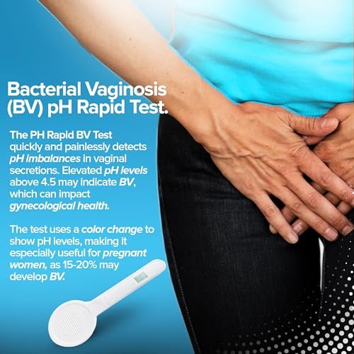 One Step Vaginal pH Bakterielle Vaginose Testkit, 5 Testkits, BV, Hefepilzinfektion, Feminine Vaginalgesundheit, pH-Balance für Frauen, einzeln folienverpackt