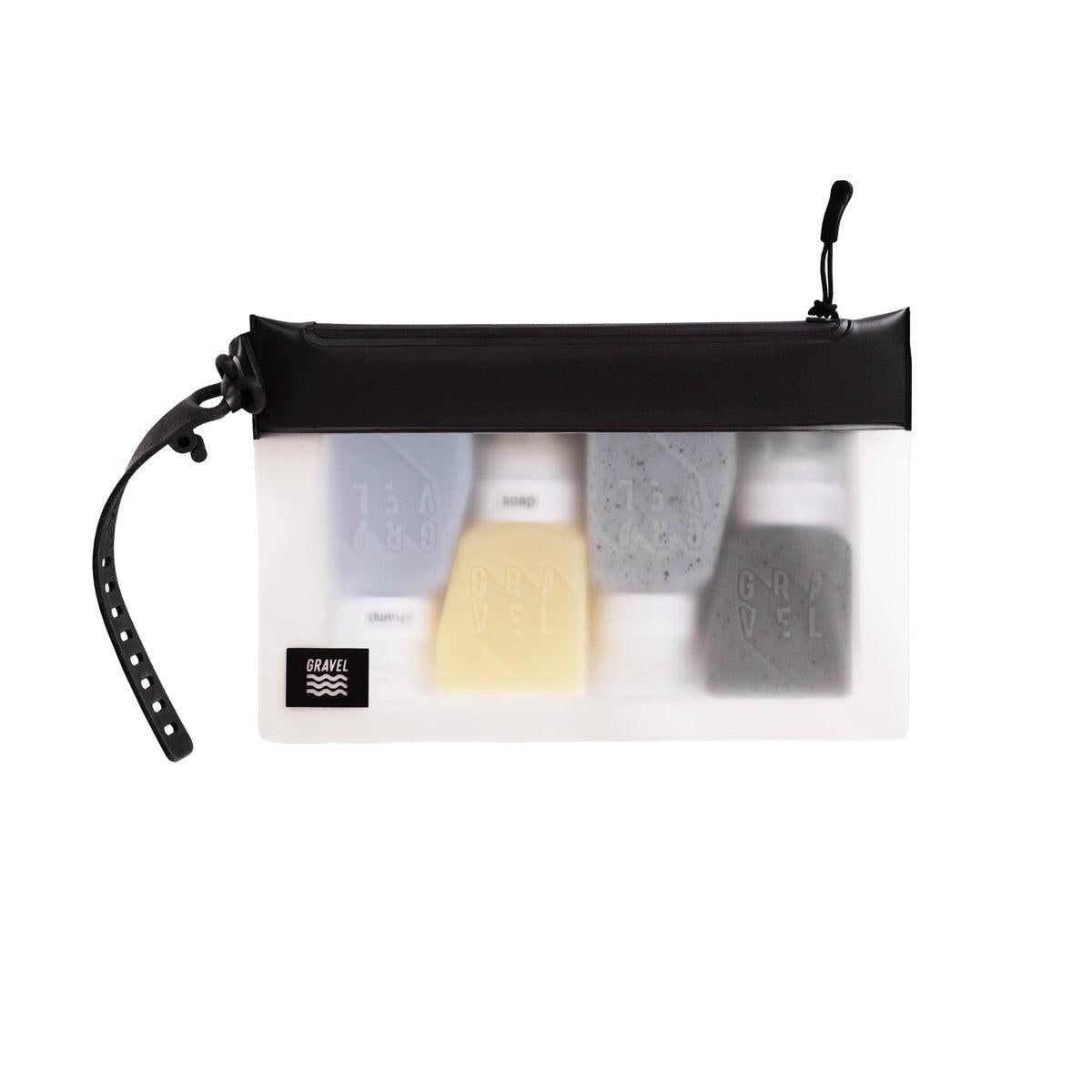 Gravel TSA-zugelassene Reiseflaschen – Auslaufsicher, BPA-frei, kompakte Kulturbehälter (4er-Pack, 90 ml)