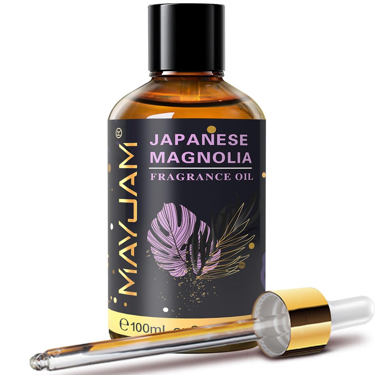MAYJAM Japanische Magnolie Duftöl 100ml – Langanhaltender Raumduft für Diffuser, Seifen- und Kerzenherstellung