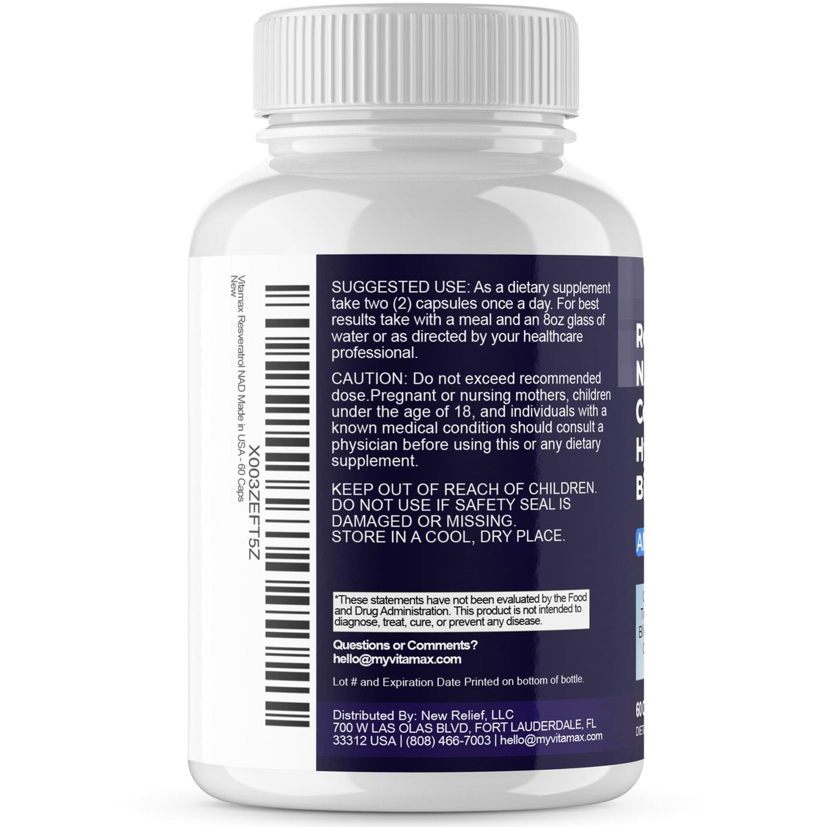 Resveratrol NAD+ Berberin Hyaluronsäure - Biotin Traube & Blaubeere + NAC - Kollagenpeptide - Haar-, Nagel-, Haut- & Gelenkergänzung - 21-in-1 für Frauen und Männer - Hergestellt in den USA (60 Kapseln)