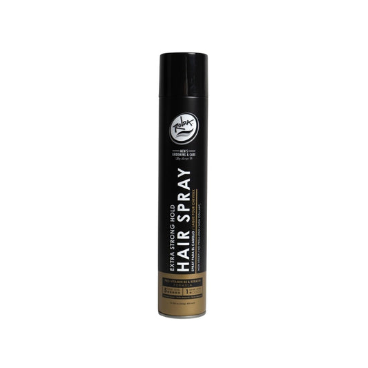 Rolda Extra Starker Halt Haarspray – Mattes Finish, Pro-Vitamin B5, Feuchtigkeits- & Hitzeschutz, 400 ml