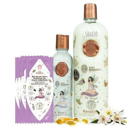 SHAEIO Keratin-Haarmaske - 1 Liter. RITUAL BOTANICO Kolumbianische Bio-Keratina für das Haar mit 12 natürlichen Ölen und Aminosäuren