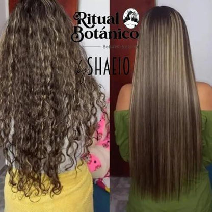 SHAEIO Keratin-Haarmaske - 1 Liter. RITUAL BOTANICO Kolumbianische Bio-Keratina für das Haar mit 12 natürlichen Ölen und Aminosäuren