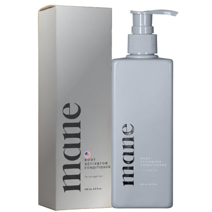 Mane Root Activator & Haarwuchs Conditioner für Männer (250ml) – Verdickender Conditioner für stärkere Haarfollikel, gesunde Wurzeln & Kopfhaut – Mehr Volumen, volleres & dickeres Haar