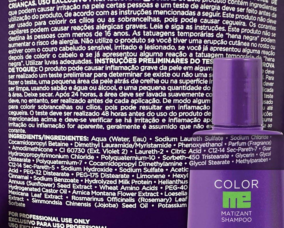 KUUL MATIZANT SHAMPOO 33,81 oz - Lila Shampoo für graues, blondes und blondiertes Haar (Lila Flüssigkeit) - 1000 ml