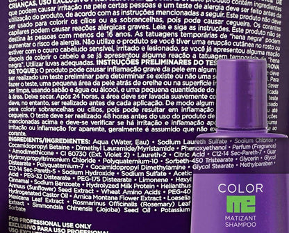 KUUL MATIZANT SHAMPOO 33,81 oz - Lila Shampoo für graues, blondes und blondiertes Haar (Lila Flüssigkeit) - 1000 ml