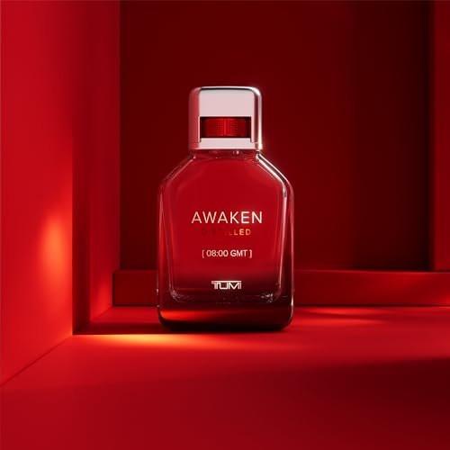 TUMI AWAKEN DISTILLED [08:00 GMT] Extrait De Parfum für Herren – Belebendes Cologne mit holzigen Noten – 100 ml