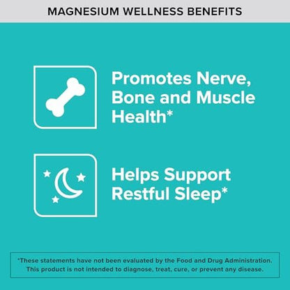 Qunol Magnesium Kapseln 420 mg, 100% des Tagesbedarfs, Hochabsorbierendes Magnesiumpräparat, Extra Stärke, Für Knochen- und Muskelgesundheit, 180 Kapseln