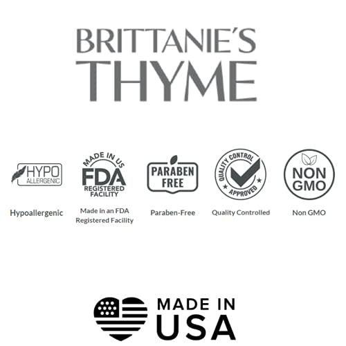 Brittanie’s Pure Castile Flüssigseife Nachfüllpack, Lemon Sage, 32 Unzen (2er-Pack) | Geschirrseife, Haar & Körper, Haushalt, Sanft und Rein, Hergestellt mit Natürlichen Luxuriösen Ölen, Vegan & Glutenfrei, Nicht-GMO