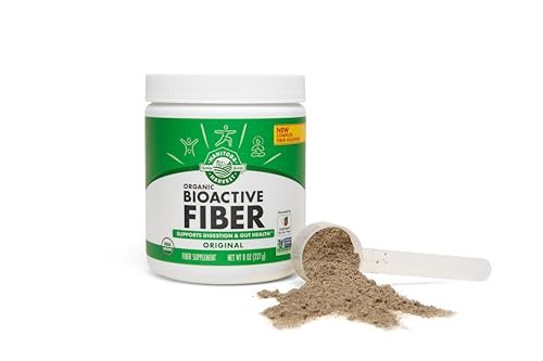 Manitoba Harvest Organischer BioActive Ballaststoff – 6g Ballaststoffe pro Portion, Hanf- & Flohsamenschalenpulver, Non-GMO, Vegan & Koscher, 227g