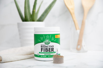 Manitoba Harvest Organischer BioActive Ballaststoff – 6g Ballaststoffe pro Portion, Hanf- & Flohsamenschalenpulver, Non-GMO, Vegan & Koscher, 227g