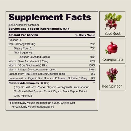 Snap Supplements Heart Beets Stick Packs – Bio-Rote-Bete-Pulver-Drinkmischung, Herz-Kreislauf-Unterstützung für Männer & Frauen, Rote Bete, Granatapfel & Roter Spinat, Stickoxid-Booster, gemischte Beeren, 10 Portionen