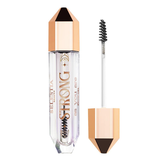 SELESTIA BEAUTY Klarer Augenbrauen Gel – Lang anhaltende Formel für starken Halt & natürlichen Finish – Ohne Klumpen & Flocken – Zähmendes & definierendes Brow Lamination Gel, 2,8 ml – Stark wie Du