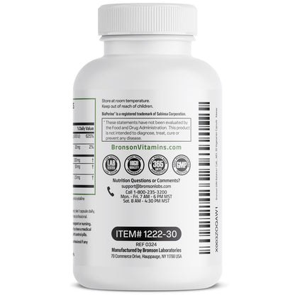 Bronson DIM Balance+ Calcium-D-Glucarat, Brokkolisprossen & Vitamin D3 – 200 mg DIM pro Kapsel, unterstützt den Östrogenstoffwechsel & ausgeglichene Hormonspiegel, Non-GMO, 30 vegane Kapseln