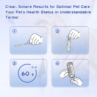 AlievePet Urinteststreifen für Katzen & Hunde – 10 Parameter, 100 Stück – Diabetes, Blutketone, Harnwegsinfektion, Glukose, Nitrit, Spezifisches Gewicht, pH, Protein, Leukozyten & mehr
