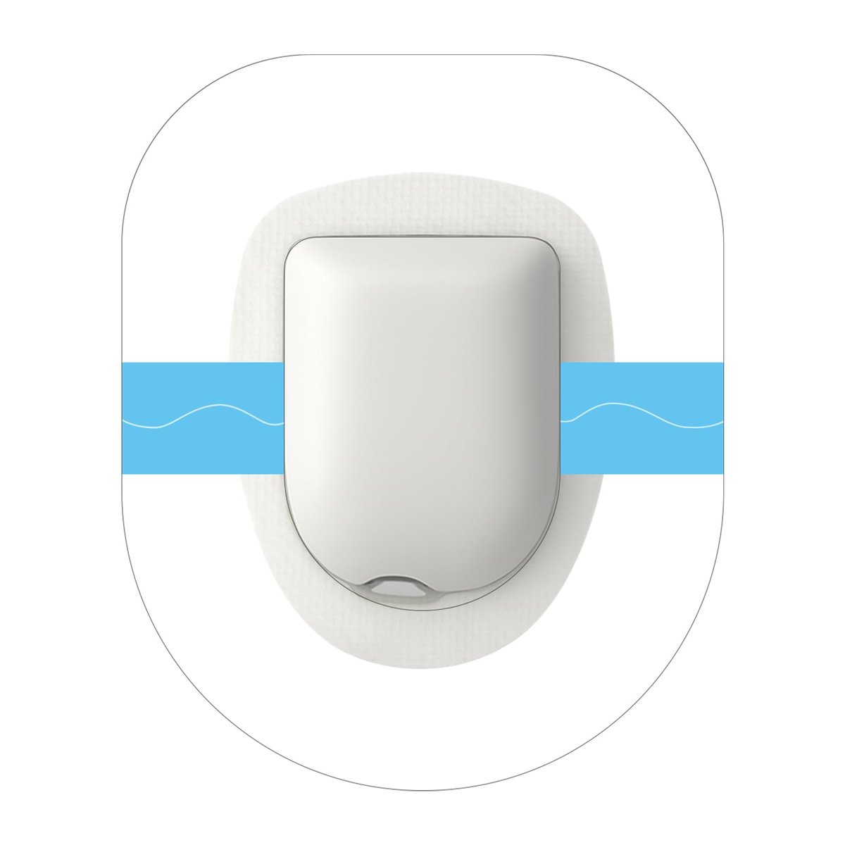 HONYOU 60er-Pack Omnipod 5 Überpflaster – wasserdicht & schweißfest, transparente hypoallergene Haftpflaster für Omnipod 5, latexfreie Pod Pals Aufkleber