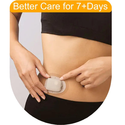 HONYOU 60er-Pack Omnipod 5 Überpflaster – wasserdicht & schweißfest, transparente hypoallergene Haftpflaster für Omnipod 5, latexfreie Pod Pals Aufkleber