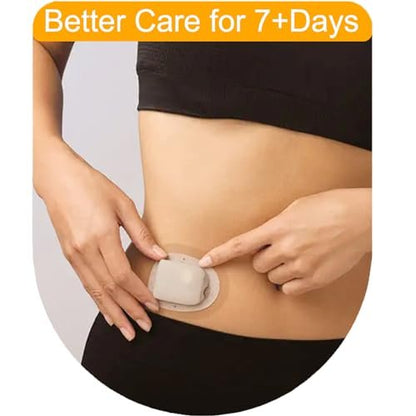 HONYOU 60er-Pack Omnipod 5 Überpflaster – wasserdicht & schweißfest, transparente hypoallergene Haftpflaster für Omnipod 5, latexfreie Pod Pals Aufkleber