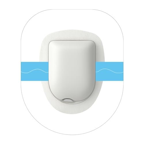 HONYOU 60er-Pack Omnipod 5 Überpflaster – wasserdicht & schweißfest, transparente hypoallergene Haftpflaster für Omnipod 5, latexfreie Pod Pals Aufkleber