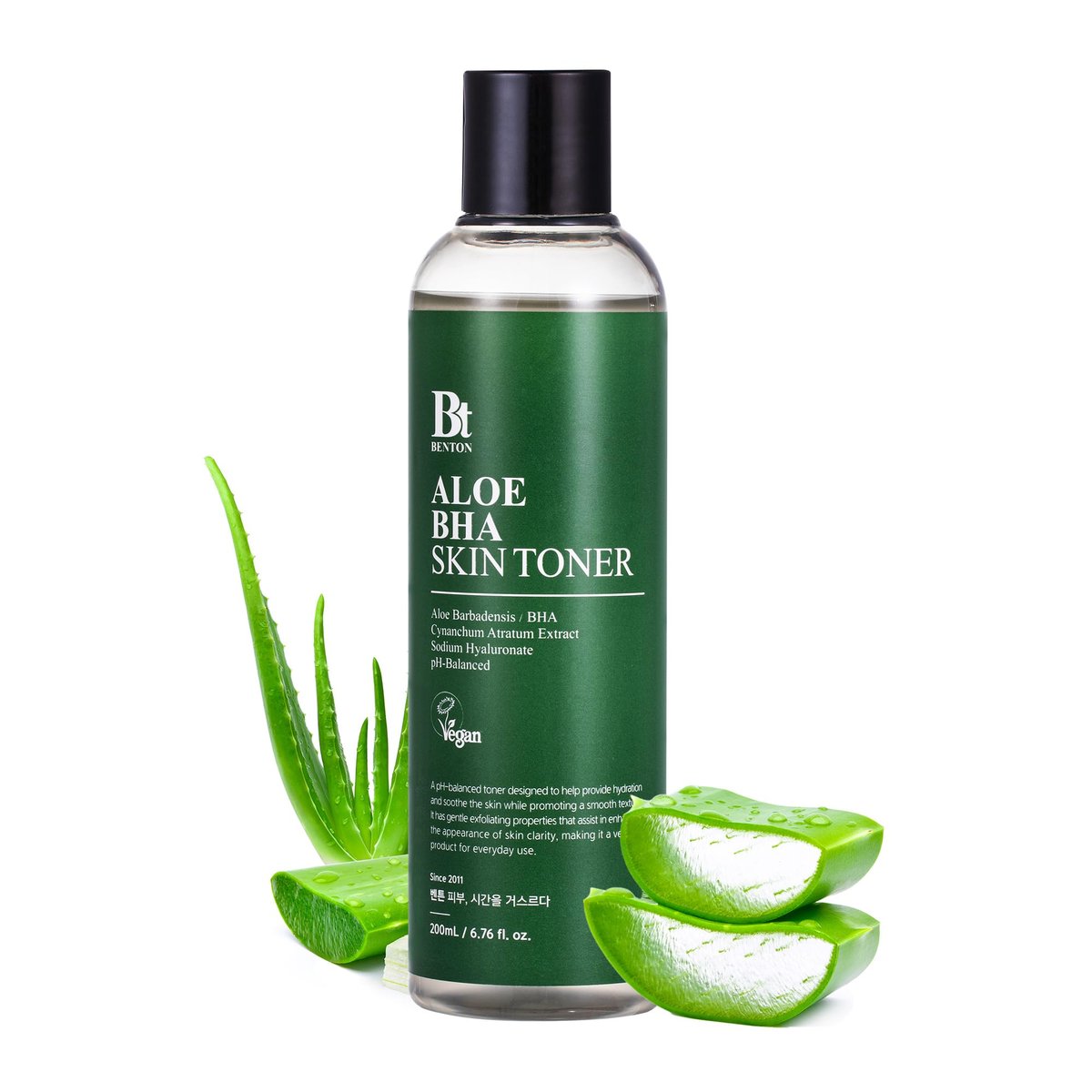 BENTON Aloe Skin Toner – Feuchtigkeitsspendender Gesichtstoner für fettige & trockene Haut (200 ml)