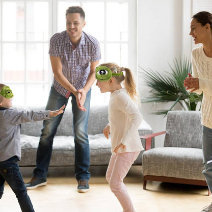 2er-Pack Schlafmaske für Frauen und Kinder – Lustige Frosch-Augenmaske aus weicher Baumwolle für erholsamen Schlaf, Reisen und Yoga – Lichtblockierend, hautfreundlich