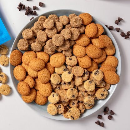 HighKey Zuckerfreie Kekse Sortenpaket - 6,0 oz Keto Snacks, Null Kohlenhydrate, Kein Zucker, 3er-Pack Schokoladenkekse, Snickerdoodle, Vanillewaffeln, Low Carb, Glutenfrei, Diabetikerfreundlich, Diätfreundlich