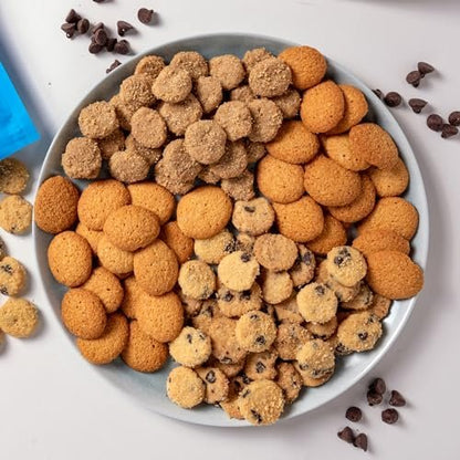 HighKey Zuckerfreie Kekse Sortenpaket - 6,0 oz Keto Snacks, Null Kohlenhydrate, Kein Zucker, 3er-Pack Schokoladenkekse, Snickerdoodle, Vanillewaffeln, Low Carb, Glutenfrei, Diabetikerfreundlich, Diätfreundlich