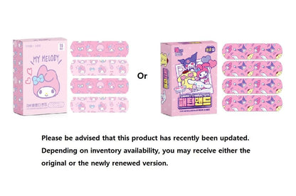 2er-Pack, Niedliche Katzenfreunde Haftverbände 10 Stück, 16 Stück pro Sorte, insgesamt 26 Stück, Erste-Hilfe-Bandagen mit niedlichen Designs, Design kann variieren (Rosa)