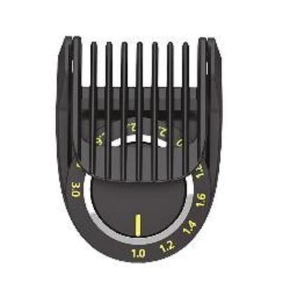 Philips Norelco Ersatzkamm 1-3 mm verstellbarer Präzisionskamm für MultiGroom Modelle BT1216, BT5511, MG3750, MG3760, MG3910, MG5700, MG5720, MG5730, MG5750, MG5760, MG5900, MG5910, MG7750, MG7770, MG7790