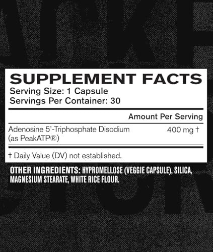 Jacked Factory Essentials Muscle Builder – ATP-Booster für Muskelaufbau & Leistungssteigerung, 30 Kapseln