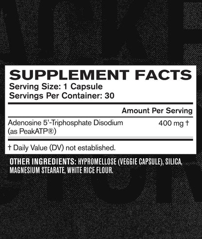 Jacked Factory Essentials Muscle Builder – ATP-Booster für Muskelaufbau & Leistungssteigerung, 30 Kapseln