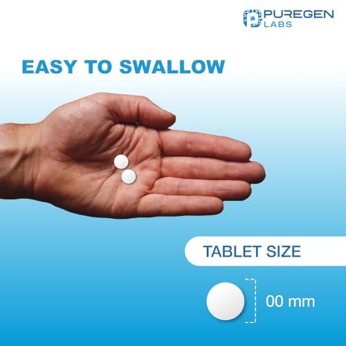 Puregen Labs Natriumchlorid-Tabletten 1 g (1000 mg), USP | (15,4 gr.) | 100 Stück | Normale Salztabletten | Elektrolyt-Auffüller für Hydratation