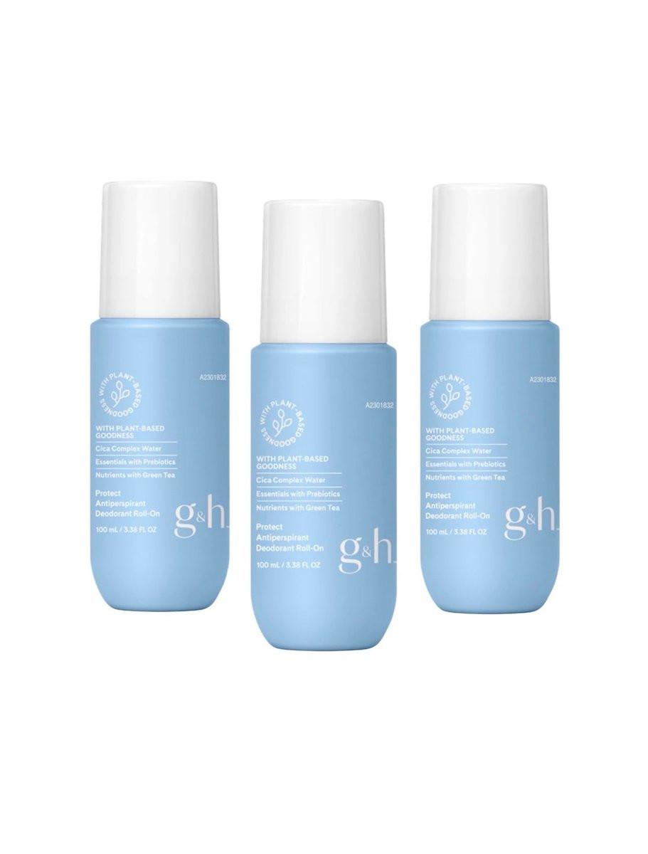 G&H Protect Deodorant & Anti-Perspirant Roll-on 100 ml – 3er-Pack (Neue Verpackung)