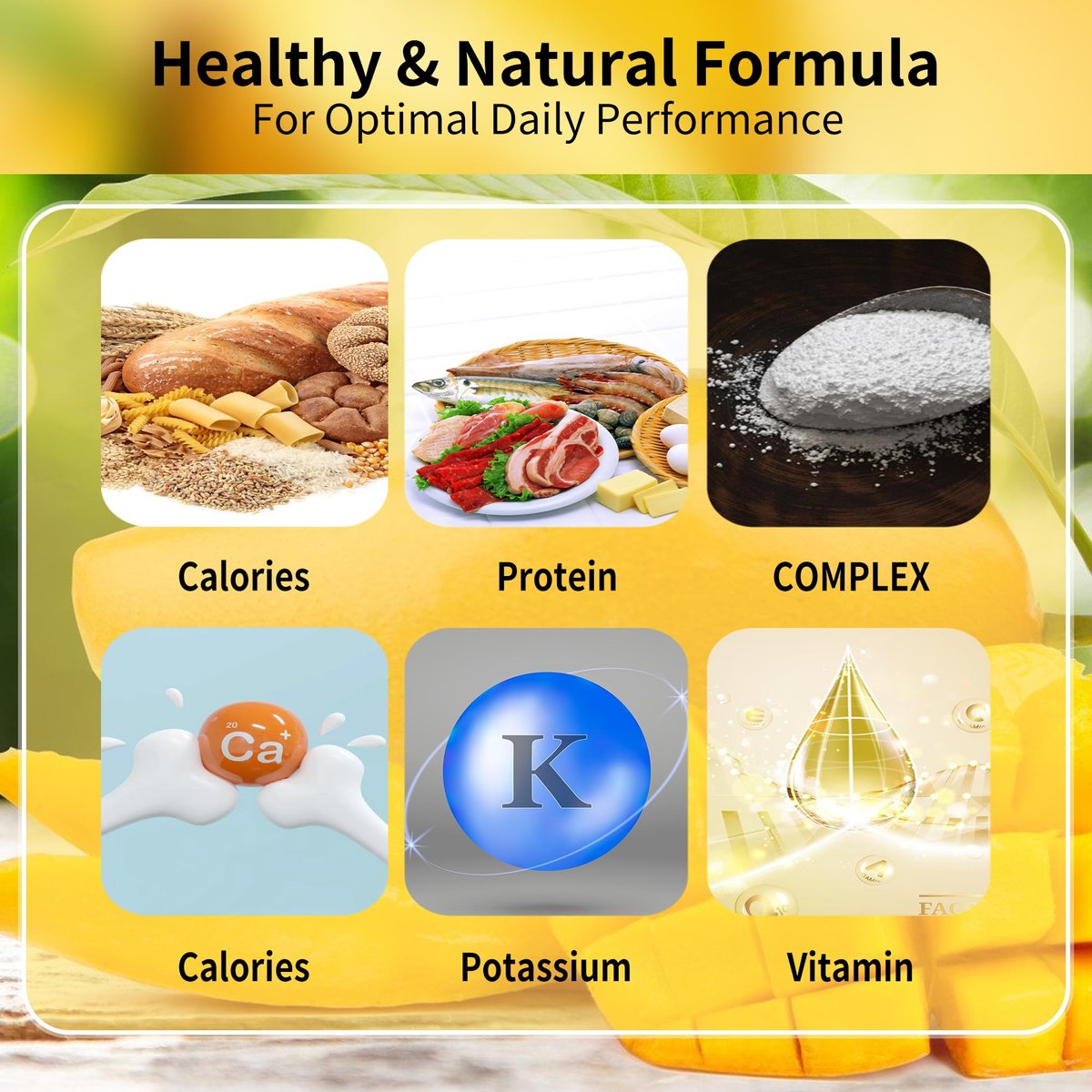 Novomins Magnesium Glycinat Gummies 1000mg - Zuckerfreies Magnesium-Kalium-Präparat mit Vitamin D, B6, CoQ10 für Ruhe & Schlaf - 90 Mango-Ananas-Gummis