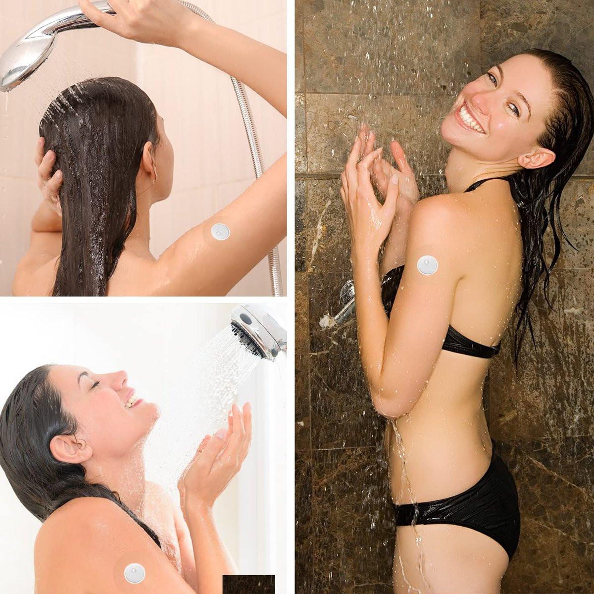 Sensor Covers für Libre 3, wasserdicht – 60er-Pack Overpatch für Libre 3 Plus, transparente CGM-Klebepflaster, haltbar bis 14 Tage – ohne Loch – HECHUAN