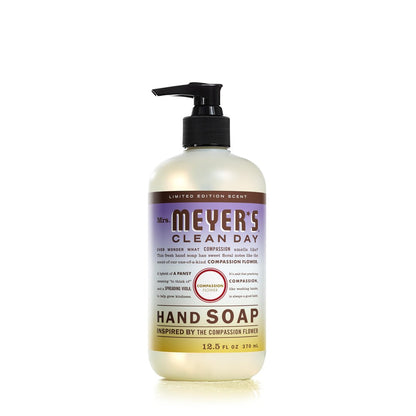 MRS. MEYER'S CLEAN DAY Handseife, Compassion Flower Duft, 473 ml Flasche