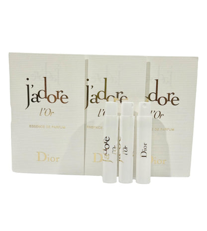 Dior J'adore L'Or Essence De Parfum Probeparfüm für Damen 1 ml – Set mit 3 Stück
