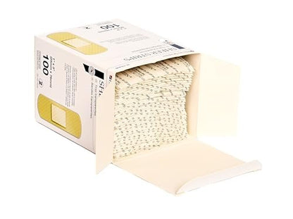 Henry Schein Haftende Mullbindenstreifen, 1" x 3", steril, Box mit 100 Stück