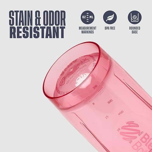 BlenderBottle Sport Shaker-Flasche mit Drahtschneebesen, 24 Unzen, Lila – Protein-Shakes & Hydration für Sportler & Fitnessbegeisterte, einfaches Mischen, langlebig & leicht, verschließbarer Deckel