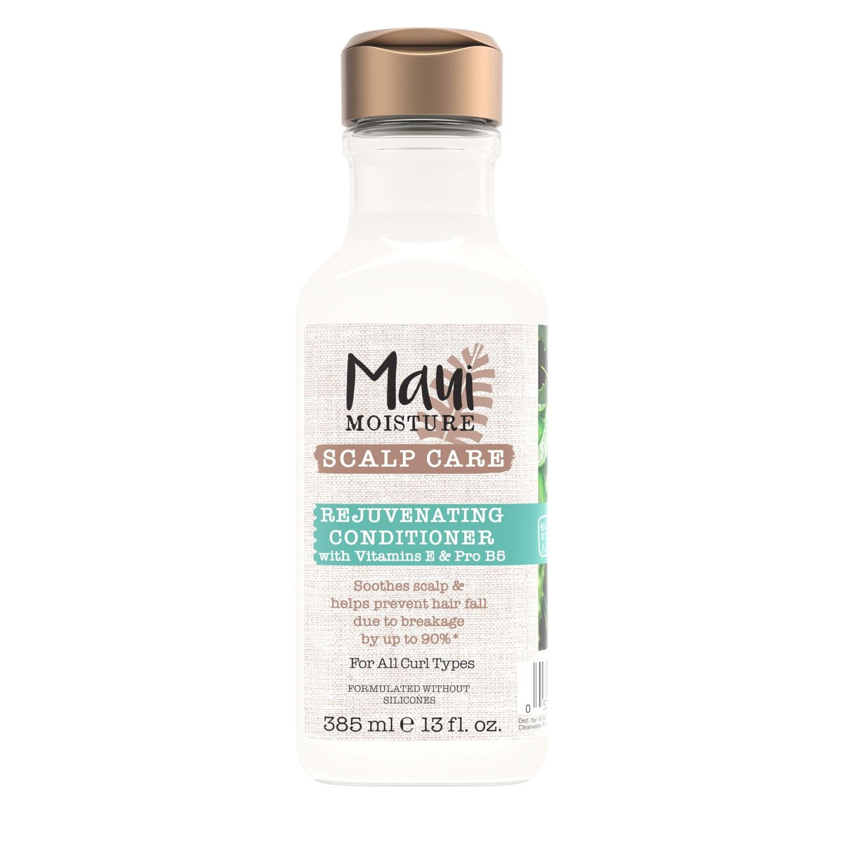 Maui Moisture Scalp Care Rejuvenating Conditioner – Beruhigender Lockenconditioner mit Vitamin E, Pro-Vitamin B5 & Aloe Vera, Silikonfrei, 385 ml