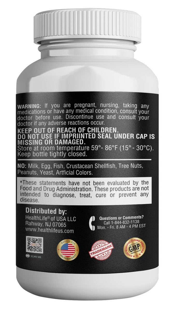 Kaliumjodid 130 mg - KI Tabletten - Kalium 130 mg - in den USA hergestellte Kaliumjodid-Pillen - 120 Tabletten