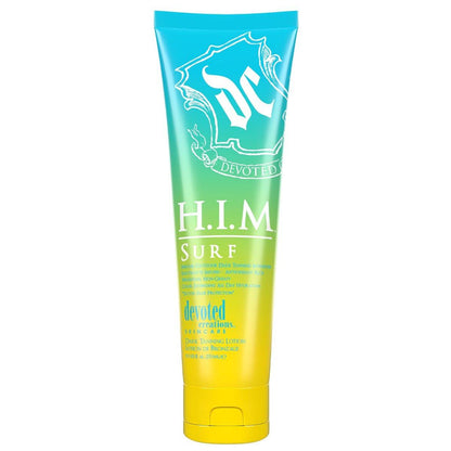 Devoted Creations HIM Surf – Elektrolyt-Infused Color Extending All Day Hydration Indoor/Outdoor Dark Tanning Intensifier, 8.5 Unzen
