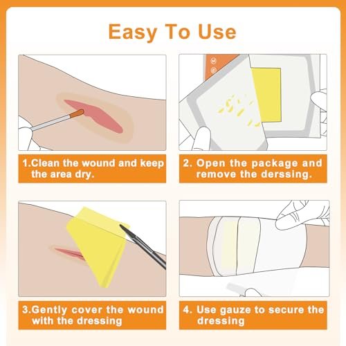 Carbou Medical Xeroform Petrolatum Verband 2"x2" – 25 einzeln verpackte, nicht haftende Gaze-Pads für Wundversorgung, Verbrennungen, Schürfwunden, Hauttransplantationen und chirurgische Schnitte