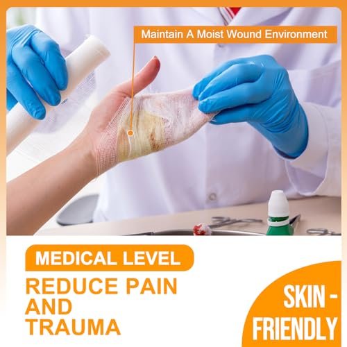 Carbou Medical Xeroform Petrolatum Verband 2"x2" – 25 einzeln verpackte, nicht haftende Gaze-Pads für Wundversorgung, Verbrennungen, Schürfwunden, Hauttransplantationen und chirurgische Schnitte