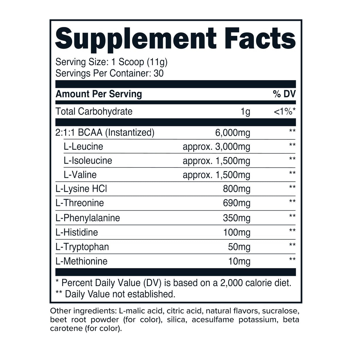 Primaforce EAA Pulver (30 Portionen, Tropical Punch) – Essentielle Aminosäuren für Pre/Intra Workout und Erholung – Non-GMO und Glutenfrei