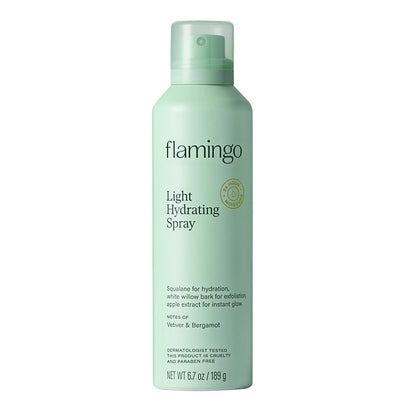 Flamingo Light Hydrating Spray für Frauen - 24-Stunden-Feuchtigkeitspflege für den Körper - 200 ml