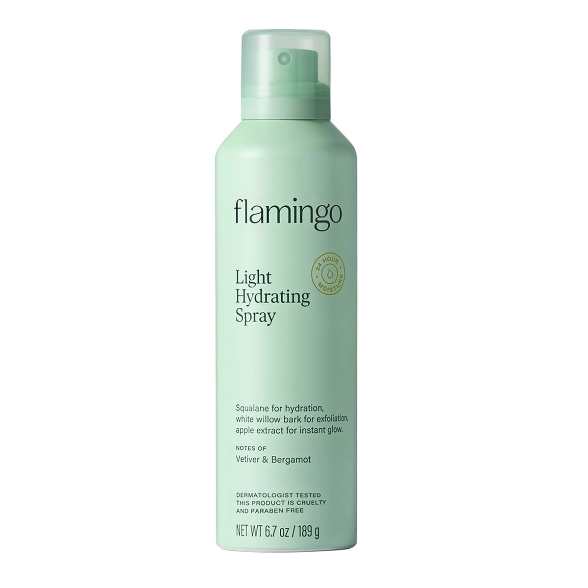 Flamingo Light Hydrating Spray für Frauen - 24-Stunden-Feuchtigkeitspflege für den Körper - 200 ml