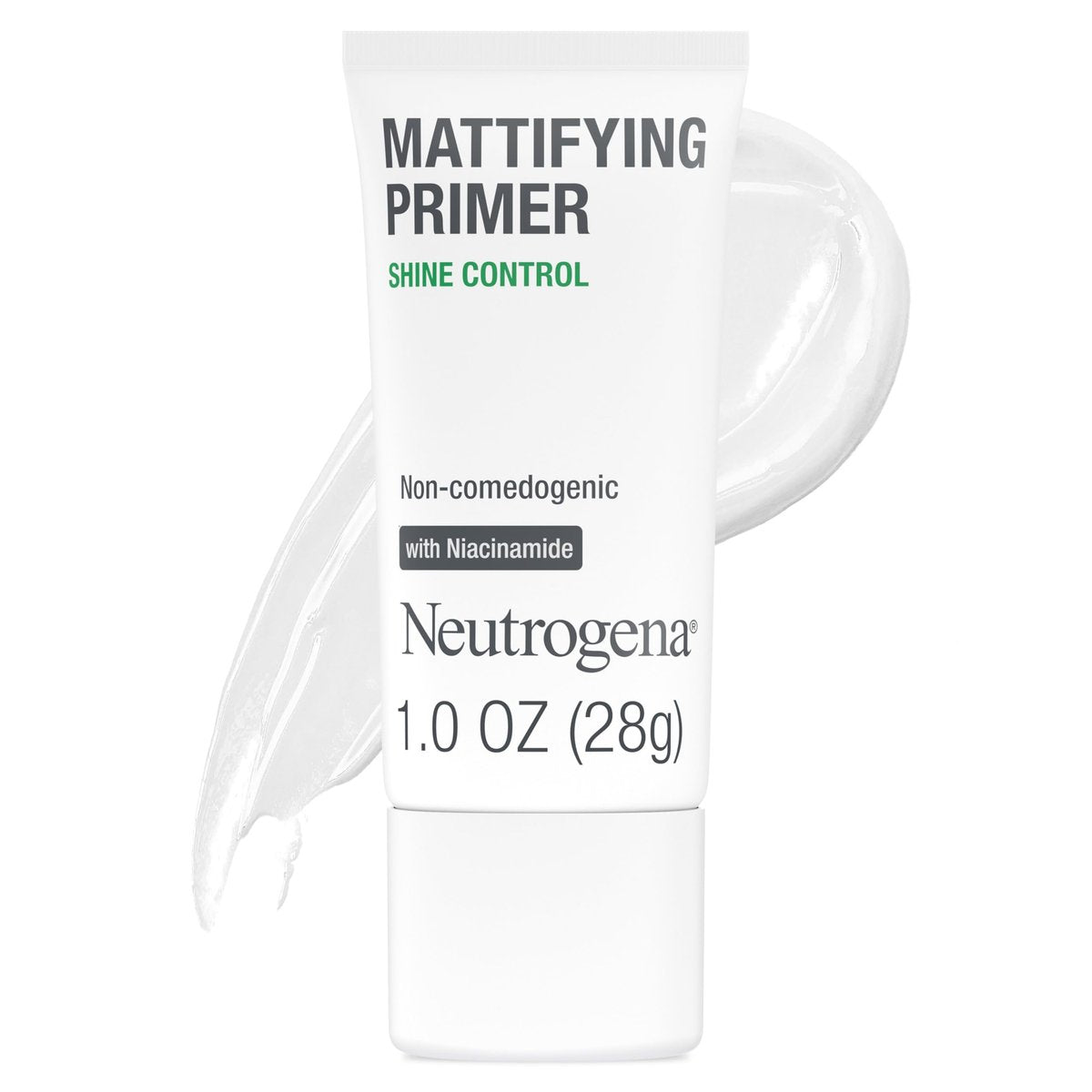 Neutrogena Mattierender Primer mit Glanzkontrolle, ölfreier Poren-Minimierer, Make-up-Grundierung mit Niacinamid, 30 ml
